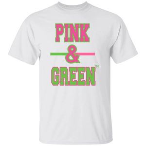 Camiseta blanca personalizada para mujer con bordado rosa y verde, manga corta, cuello redondo, informal, a la moda, para verano, estilo urbano. - Product Image 1