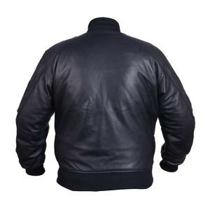 Blouson Bomber Homme Bleu Marine Col Montant avec Boutons Pression et Poches Poitrine Coupe Droite Décontractée – Collection 2026 – En Vente - Product Image 6