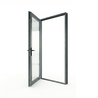 Système de porte et fenêtre FRAVI en aluminium de haute qualité, nouveau modèle FR-AS-FMA55-D, OEM/ODM, série 6000, revêtement poudré, profilé en aluminium FMA Plus 55