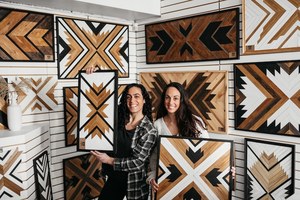 Wood Tray with Handles Modern Wood Tray Decorative Ottoman Tray Coffee <b>Table</b> Tray Wood Art Reclaimed Wood Decor <b>Vanity</b> Tray - Product Image 6