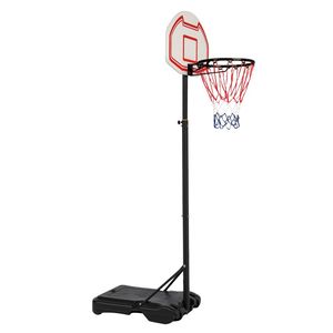 LX B03 Canestro da Basket Portatile e Rimovibile per Giovani, Resistente per Uso Interno ed Esterno, con Rete e Tabellone in PE, Ideale per la Spiaggia - Product Image 3