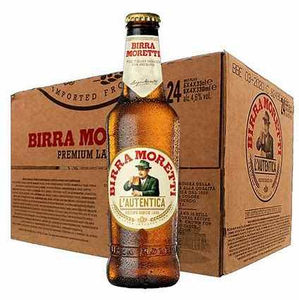 Auténtica Cerveza Italiana Birra Moretti Premium Lager, Botellas de 330 ml, Paquetes de 24 Unidades para Distribución al por Mayor a Supermercados - Product Image 4