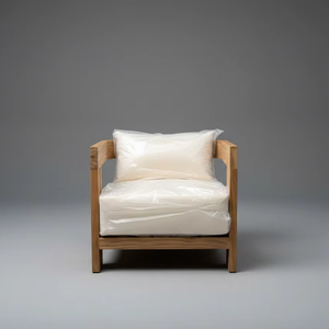 Woodgrad Living Modern Minimalist Camilla Teak Outdoor <b>Sofa</b> <b>Set</b> Weatherproof Fabric Anti-Rust Coating Stylish Patio Garden - Product Image 2