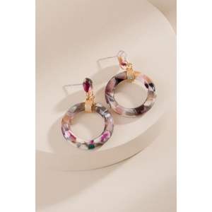 Luxury Handcrafted <b>Resin</b> Earrings for Women Durable Party Wear Stylish <b>Jewellery</b> Unique Findings - Product Image 1