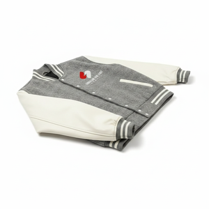 Casual Varsity <b>Jacket</b> <b>Men</b> Cotton Polyester PU Sleeve <b>Baseball</b> Style <b>Jacket</b> - Product Image 2