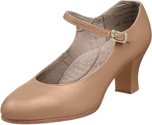 Chaussures de danse Baifa pour femmes, chaussures de danse à talons, chaussures de danse de salon, chaussures de danse à bout fermé, chaussures de danse jazz - Product Image 1