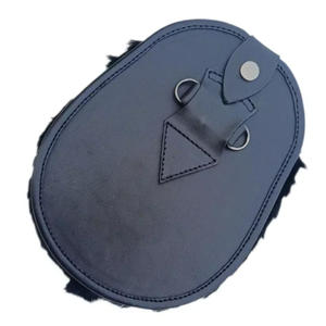 Sporran écossais léger unisexe en fourrure de lapin de haute qualité, accessoires d'instruments de musique écossais, couleur et logo personnalisables, toutes tailles - Product Image 5