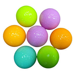 Pelotas de golf de goma moldeada de alto rendimiento para corrección de swing, ayuda para el entrenamiento, equipo deportivo portátil - Product Image 3