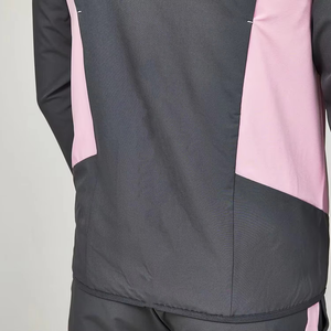 Custom Two Piece <b>Windbreaker</b> Set Patchwork Zip up Nylon Polyester Streetwear Tracksuit Men <b>Windbreaker</b> Set - Product Image 5