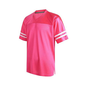เสื้อฟุตบอลอเมริกันพรีเมียมแบบสั่งทำพิเศษ เนื้อผ้าระบายอากาศได้ดี พร้อมโลโก้แบบซับลิเมชั่น ชุดกีฬาขาสั้นสำหรับผู้ชายและผู้หญิง - Product Image 1