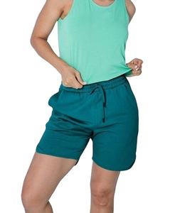 กางเกงขาสั้นเล่นกีฬาแบบลำลองสำหรับผู้หญิงกางเกงขาสั้นผ้าสวมใส่สบายระบายอากาศได้แบบสั้นพอดีตัวสำหรับฤดูร้อน - Product Image 1