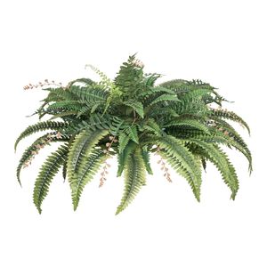 Grandi Felci Artificiali di Boston da 37-41 Pollici, Resistenti al Sole, Decorazione Murale con Piante Finte, Cesto Verde Appeso - Product Image 3