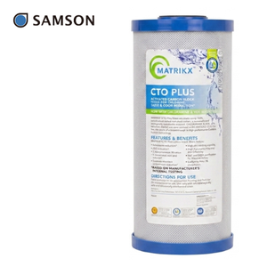 Système de préfiltration pour toute la maison avec filtre de réduction des contaminants organiques, 10 pouces, fraîcheur de l'eau toute l'année - Product Image 1