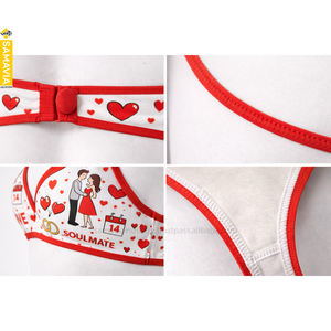 Conjunto de Ropa de Dormir y Descanso para Mujer con Estampado de Pareja, Precio de Fábrica |   Ropa Interior 100% Poliéster, Cómoda y Elástica |   RTS Samavia Wear - Product Image 5