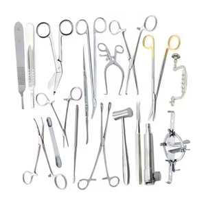 ชุดเครื่องมือผ่าตัดสแตนเลสแบบแมนนวล 18 ชิ้น สำหรับการผ่าตัดทั่วไป - Product Image 2