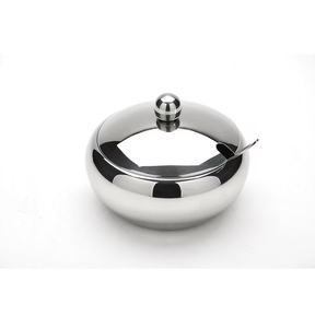 Azucareros de Acero Inoxidable con Tapa y Cuchara, Recipientes para Azúcar de Cocina Elegantes con Acabado Espejo - Product Image 4