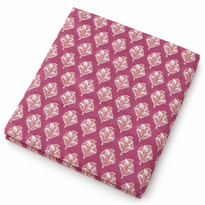 Tela de Voile de Algodón Peinado 60S60S Ligera, Estampada a Mano, con Diseño de Hojas de Follaje Amarillo y Azul, de Pinksa Fashion, 90 - Product Image 3