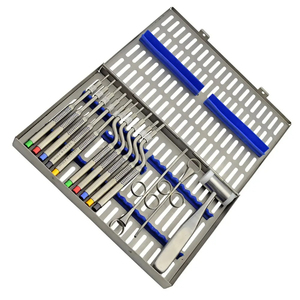 Kit de Osteótomos para Levantamiento de Seno Maxilar Oral, de Acero Inoxidable, Reutilizables, Rectos, Cóncavos, 10 Piezas, Instrumentos para Puente Óseo - Product Image 4