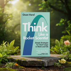 <b>Think</b> Like a Rocket Scientist by Author Ozan Varol Paperback Custom Softcover Book Printing - Product Image 3
