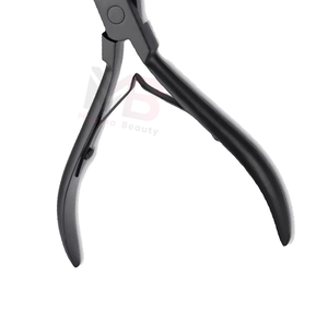 Special Design Hair Extensions <b>Pliers</b>, Used to Custom Size and Shape of <b>Plier</b> Tool for Installation and Removal Black Color - Product Image 6