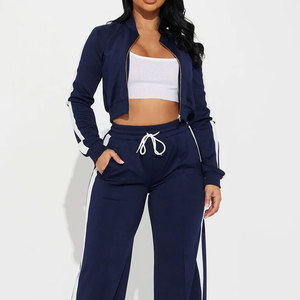 Zipper Custom Made Men Women Summer Nylon Reflective Piping Shell <b>Black</b> <b>Windbreaker</b> Jacket Pants Set Easy Wear Ski Tracksuit - Product Image 1
