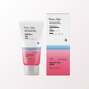 Soins de la peau coréens K-Beauty Whatiforskin Crème à l'acide glycolique PDRN Micro Spicule Fabriquée en Corée 50 ml hydratant pour le visage - Product Image 5
