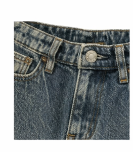 Jean en denim pour femme de haute qualité, personnalisé, décontracté, taille haute, coupe ample, jambe large, style urbain, motif léopard - Product Image 2