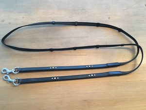 Riendas de goma y cuero Brida de carreras con rienda/Equipo de caballo Ecuestre Caballo al por mayor Caballo Pvc Brida Caballo - Product Image 3
