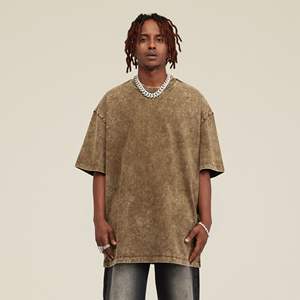 Camisetas Gráficas Extra Grandes para Hombre, Tela de Algodón Suave y Ligera, Transpirable, Corte Holgado, Ropa Urbana Cómoda para Uso Diario, OEM - Product Image 6