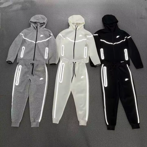 Nouvel Arrivage OEM 2026 Survêtement Homme en Polaire Technique Réfléchissante Personnalisable avec Logo, Zippé et Uni pour le Jogging - Product Image 4