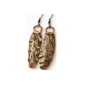 Nouveauté Super Septembre 2026 : Boucles d'oreilles de plage d'été légères, collection automne, bijoux de Chine, boucles d'oreilles à texture petit carré - Product Image 4