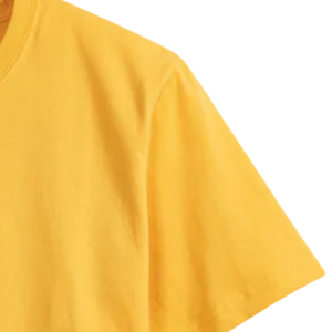 เสื้อยืดผู้ชายไซส์ใหญ่ สีเหลือง ผ้าฝ้ายพรีเมียม คอกลม แขนสั้น สไตล์ลำลอง โอเวอร์ไซส์ ทนทาน ใส่ได้ทุกวัน สตรีทแวร์ - Product Image 6