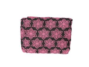 Tissu en coton noir brodé floral, respirant et léger, idéal pour les robes tendance pour filles et femmes - En stock - Product Image 3