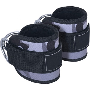 Sangles de cheville pour haltérophilie avec impression par sublimation et protection complète pour utilisation sur machine à câble - Product Image 3