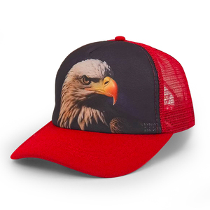 Gorra de béisbol de malla con diseño de animales, 100% algodón, ajustable, estilo rasgado, a la moda, para hombre, primavera-verano, venta al por mayor - Product Image 6