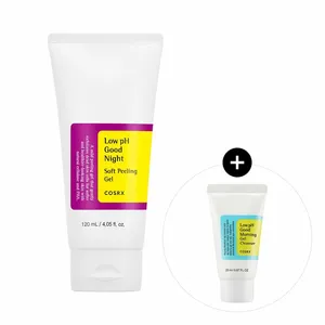 Para COSRX Quality Skin Care Set pH bajo Good Night Soft Peeling Gel 120mL con Good Morning Gel Cleanser 20mL - Product Image 1