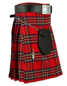 Kilts Escoceses de Tartán de 5 Yardas para Hombre, Tartán de Dunbartonshire, 16 oz, Lana Acrílica, Estilo Tartán, Logotipo Personalizado, Instrumento Musical - Product Image 2