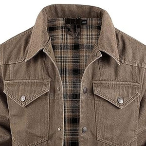Breathable Fabric Men Jeans <b>Jacket</b> Custom Size Made In Pakistan Men Winter <b>Jacket</b> For Sale - Product Image 3