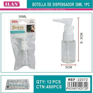 Flacone Spray Ilan 30Ml Con Pompa Per Erogazione Liquidi - Product Image 3