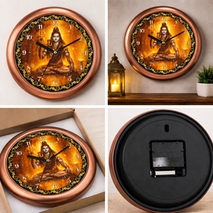 Reloj de Pared Personalizado con Diseño del Dios Shiva, Decoración Espiritual Ligera para el Hogar, Regalo para el Regreso a Clases y Graduación - Product Image 2