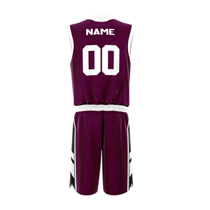 Uniforme de Baloncesto Unisex Personalizado al por Mayor OEM 2026, Conjunto de Alta Calidad, Transpirable, Tallas Grandes, Impresión Digital, 100% Poliéster - Product Image 2