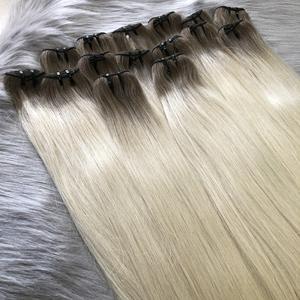 Extensions de cheveux naturels 100% humains, les plus vendues, en lots, couleur blonde, super soyeuses et lisses - Product Image 6