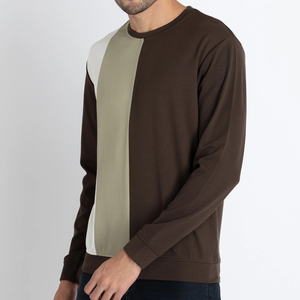 เสื้อสเวตเชิ้ตคอกลม ผ้าฝ้าย 100% ทรงปกติ เนื้อผ้านุ่ม ซับเหงื่อ ระบายอากาศได้ดี ผ้าเจอร์ซีย์ กันลม สำหรับผู้ชาย - Product Image 3