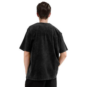 Custom Oversized Men's Cartoon Print T-Shirt Short Sleeve O-Neck Street Style 100% Cotton Jersey Fit Regular Unisex T-shirt - Product Image 3