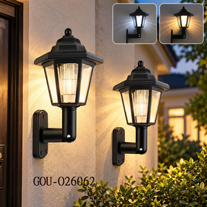 S/2  Lampes solaires murales d'extérieur - Product Image 4