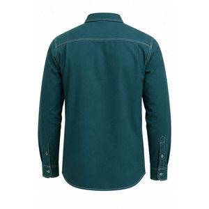 Lightweight FR <b>Welding</b> Button down <b>Shirt</b> with Vented Mesh Back and Underarm for Summer Flame Resistant Safety Clothing - Product Image 3