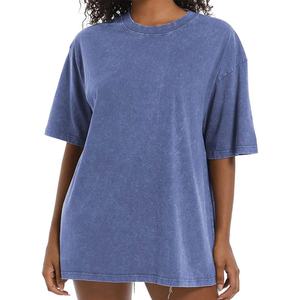 T-shirts d'été pour femmes en coton mélangé avec logo personnalisé, séchage rapide - Vêtements de sport décontractés confortables et flexibles - Product Image 2