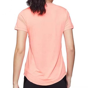 Camiseta de Algodón Premium para Mujer, Cuello Redondo, Suave, Transpirable, con Estampado Gráfico, Talla Grande, Secado Rápido, Personalizable, Venta al Por Mayor - Product Image 2