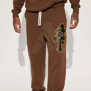 Conjunto Deportivo de Forro Polar para Hombre, Invierno, Bordado, 100% Algodón, Sudadera con Capucha Estampada, Diseño 2 en 1, Servicio OEM - Product Image 3