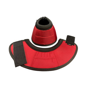 Equestrian 1680 D Ballistic Horse Bell <b>Boot</b> Comfort Double Neoprene Impact Protection Lightweight Outdoor Quick On/Off Lock - Product Image 1
